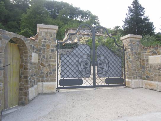 Gate of Villa